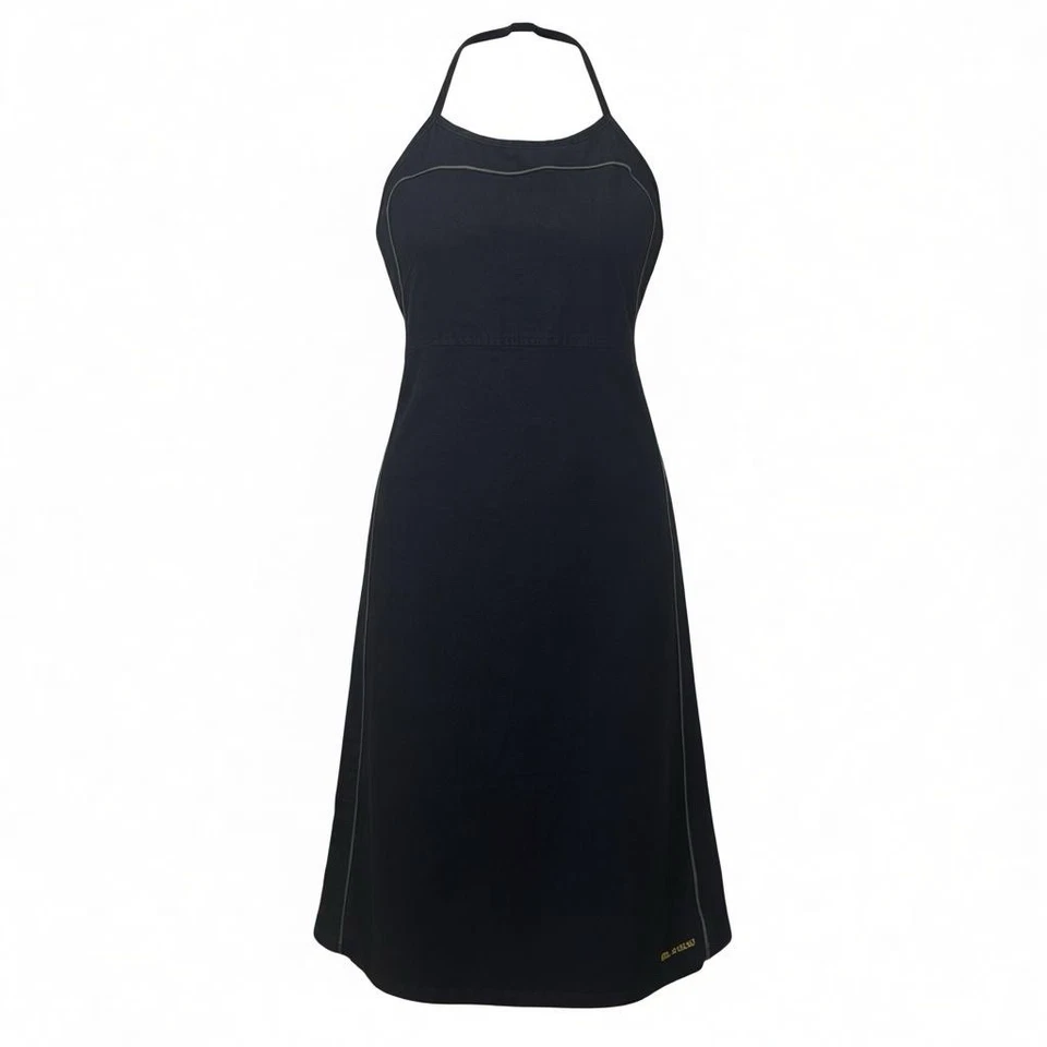 Billabong Dark Blue Denim Midi Halter Dress Size 3 (AUS Size 8) - image 4 of 4