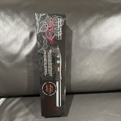 Sultra After Hours 1-Inch Titanium Curling Wand Auto Shut-Off Universal Voltage