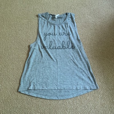Women's Bella + Canvas You Are Valuable Tank, Size Small
