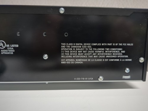 SONY CDP-CE500 5-Disc CD Player Exchange System USB Recorder + OEM Remote Tested - Picture 11 of 16