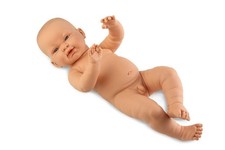 Llorens Babypuppe 43 cm aus weichem Vinyl, Junge 45001