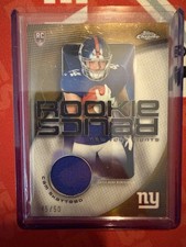 2025 Topps Chrome Rookie Relics gold  Cam Skattebo New York Giants #RR-CS /50