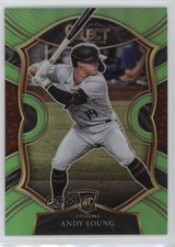 2021 Panini Select Concourse Neon Green Prizm 29/99 Andy Young #92 3b3