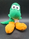 Vintage Green Yoshi Nintendo Plush Bean Bag 1997 BDA BD&A N64 Collectibles