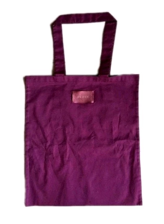 GUCCI パープル トートバッグ Rare GUCCI Purple Limited Novelty Tote Bag Eco Bag New 40