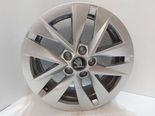 SKODA FABIA SE EDITION MPI PJ 2021-2026 15" Alloy Wheel OEM Genuine 6VA601025