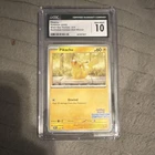 Pokémon Pikachu Promo CGC 10 Sv: Scarlet & Violet #225 Dom Illustrator