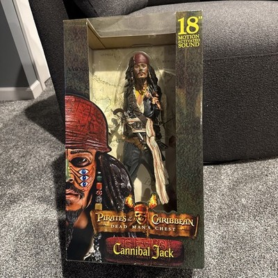 NECA Reel Toys Pirates of Caribbean Dead Man's Chest Cannibal Jack 18'' Figure