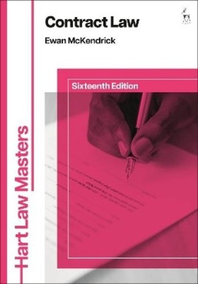 Ewan McKendrick Contract Law (Paperback) Hart Law Masters