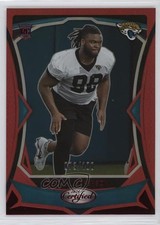 2024 Certified Rookies Red Mirror 73/100 Jordan Jefferson #189 0ud4