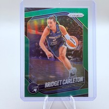 2025 Panini Prizm WNBA Bridget Carleton Green Prizms Minnesota Lynx #88