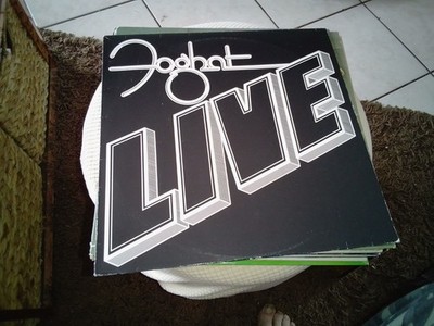 Foghat, Album LIVE, Vinyl LP,  Rock & Roll, Bearsville BRK 6971, G