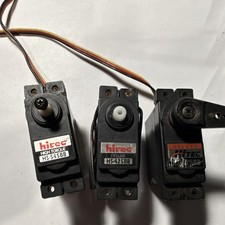 Hitec HS-545BB HS-425BB Standard RC Servos Lot of 3
