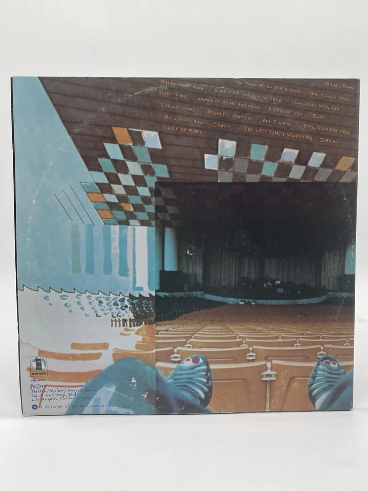 JONI MITCHELL AND THE L.A. EXPRESS MILES OF AISLES 12" LP VG VINYL GATEFOLD - Image 2 of 4