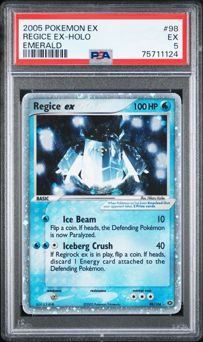 regice pokemon card price Regice ex 048/217 Me: Ascended Heroes Holo