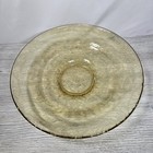 Vintage Federal Depression Glass Madrid Amber Yellow 11 Inch Bowl