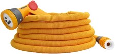 Image of Hozelock Wonderhoze Expanding Garden Hose + Multispray Gun 15M