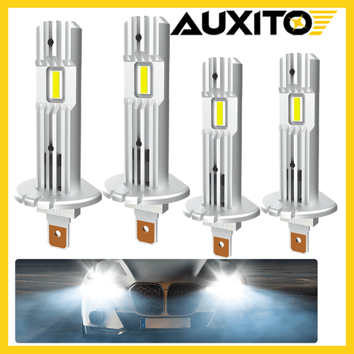 AUXITO 4x H1 LED 6000K Blanco Faro Luz Luz Luz Alta Baja SMD Bombillas Lámpara - Imagen 16 de 19
