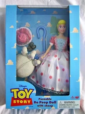 NEW 1995 Disney-PIXAR Toy Story Thinkway Bo Peep & 3-Headed Sheep Doll MIB RARE 