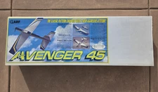 Global Avenger .45 Pattern RC Airplane Kit – ARF – 59" Wingspan – Vintage– NIB