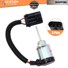 Fits Bobcat S150 S175 S185 S450 S530 T180 T190 6691498 Fuel Shutoff Solenoid