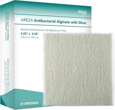 Areza Medical - Silver Alginate (Antibacterial Alginate with Silver) - Sterile -