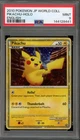 Pokemon Pikachu World Coll. ENGLISH Holo Japanese Back PSA 9 Mint