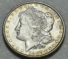Beautiful Toner 1887 P - Morgan Silver Dollar. Estimated Uncirculated 62. A1718