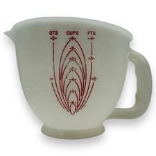 Vintage Tupperware Mix-N-Stor 8 Cup 2 QT Measuring Bowl Pitcher #500 Made In USA