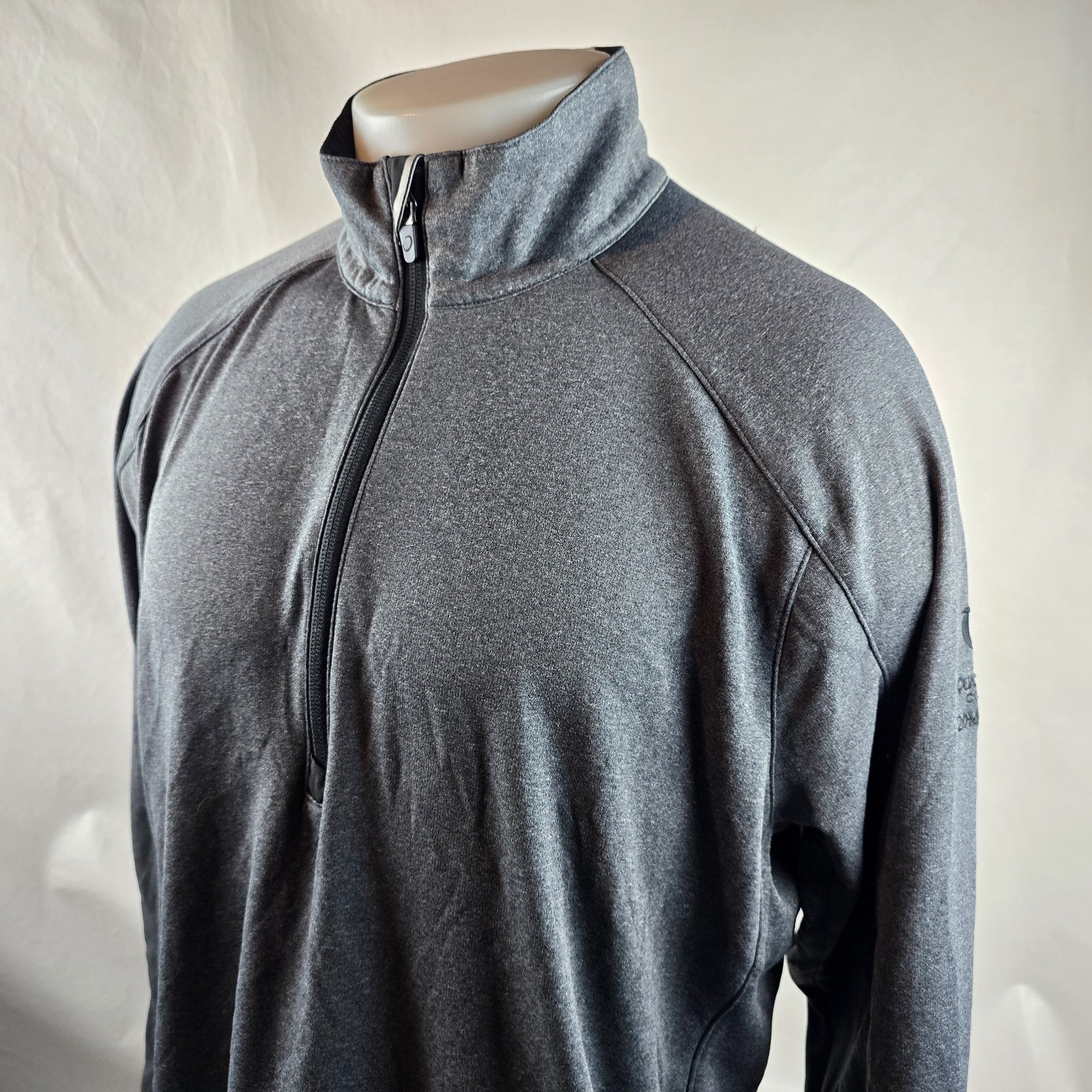 Zero Restriction Pullover Mens Large Gray Quarter… - image 3