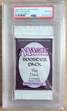 MTG - The Dark - Sealed Booster Pack - PSA 8. More MTG In My Store.