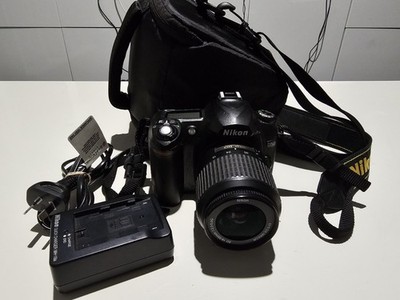 Nikon D50 DSLR Camera with Lens   Tested Working   Bag And Charger
