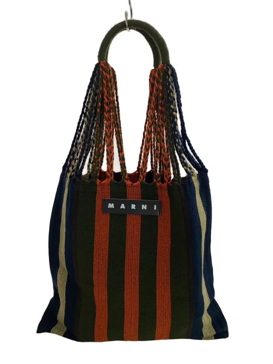 MARNI HAMMOCK BAG Hammock bag tote bag polyester ORN stripe | eBay