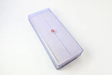 Leica Slide 2-Tray Holder with Gray and Clear Case #G841