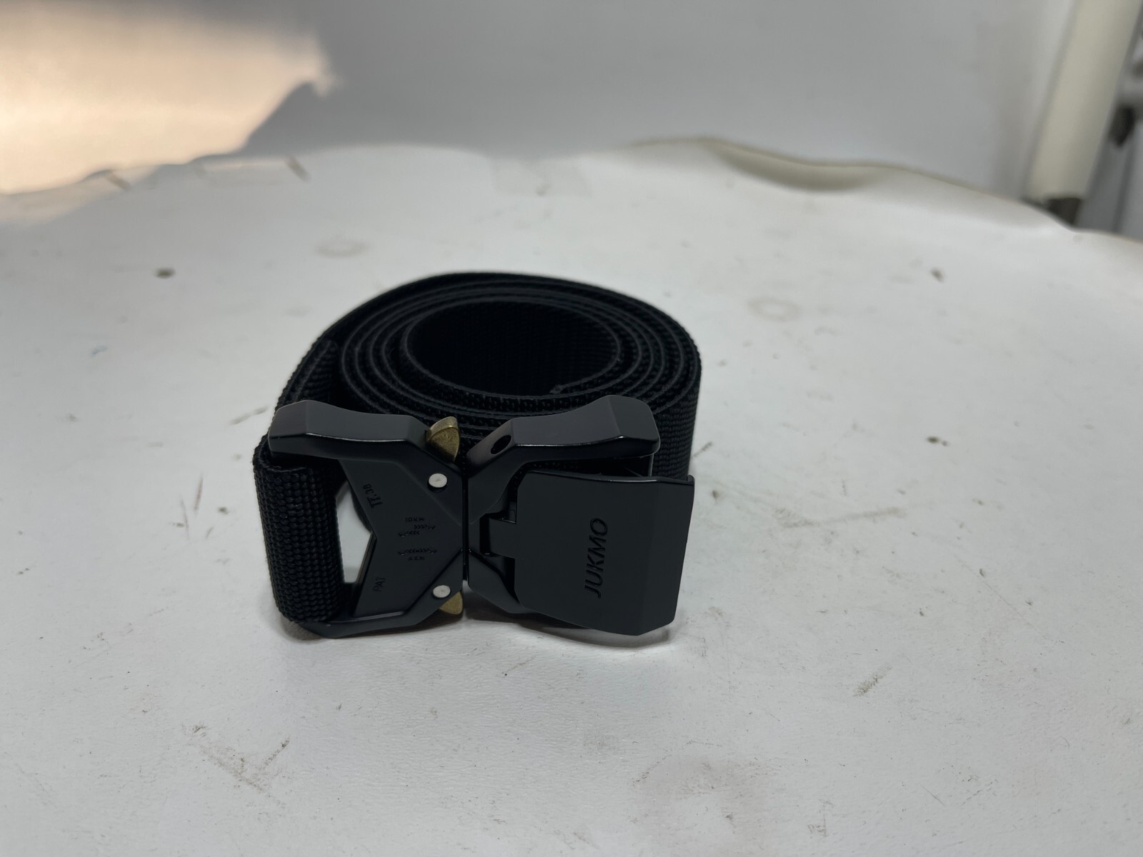 JUKMO Tactical Belt, Military Hiking Rigger 1.5" Nylon  Work Belt eBay