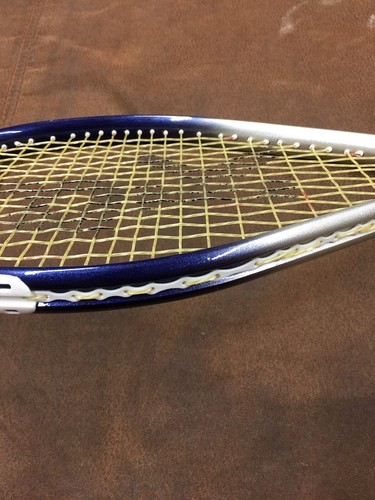 Black Knight Graphite XLR 5200 Racchetta da squash sistema conico aerotech nuova impugnatura - Foto 5 di 11