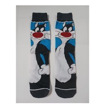 Sylvester Cat Animated Cartoon Funny Retro Costume Adult Socks