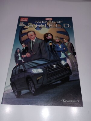 SDCC 2014 Agents Of Shield Custom Edition #1 Comic Book SCDD Exclusive Lexus