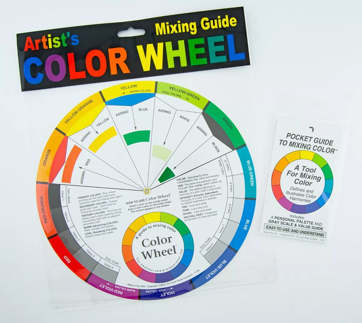 The Color Wheel Company Pocket Guide to Mixing Color
