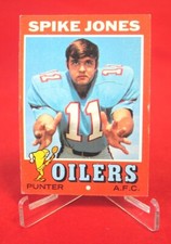 Spike Jones TOPPS Football Card 1971 #64 NFL EX