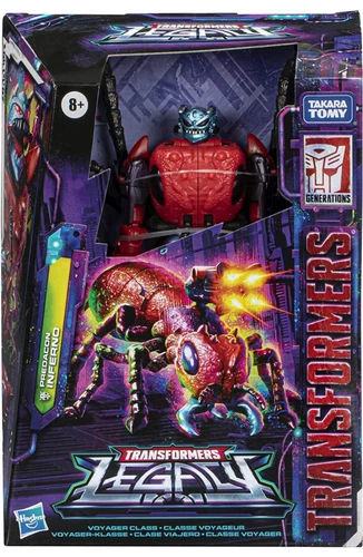 Transformers Legacy Inferno Voyager Class Predacon