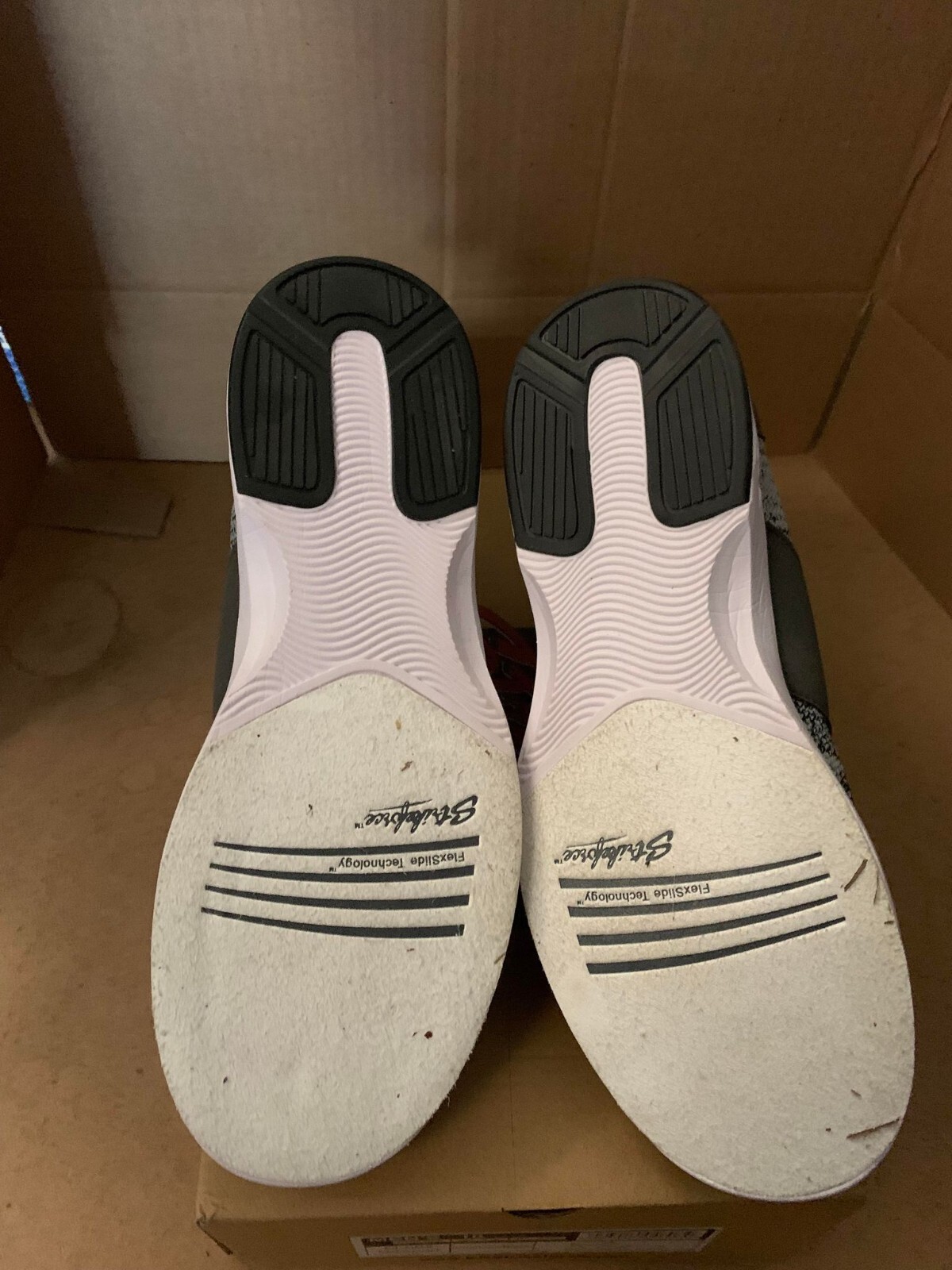 USED KR Strikeforce Newport Charcoal/Black Bowling Shoes SIZE 10 (EBAY