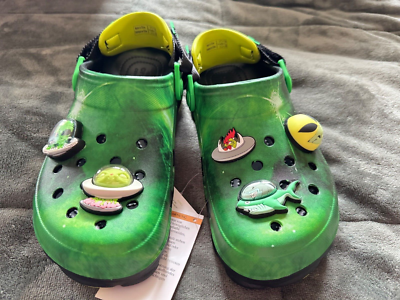 Crocs x Ron English Area 54 Aliens J6/ W8/ M6/ EU 38-39  display picture 1