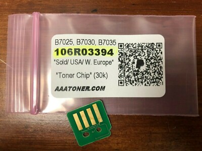 Toner Chip (3394 - 30k) for Xerox VersaLink B7025, B7030, B7035 Refill