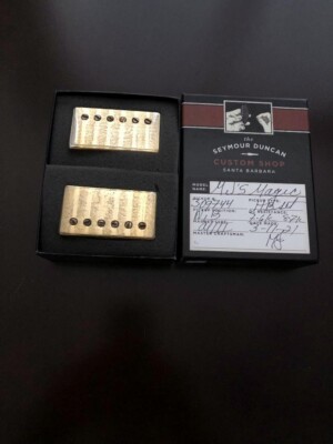 Seymour Duncan Custom Shop MJ's Magicbucker PAF Set Aged Gold Skinner Burst
