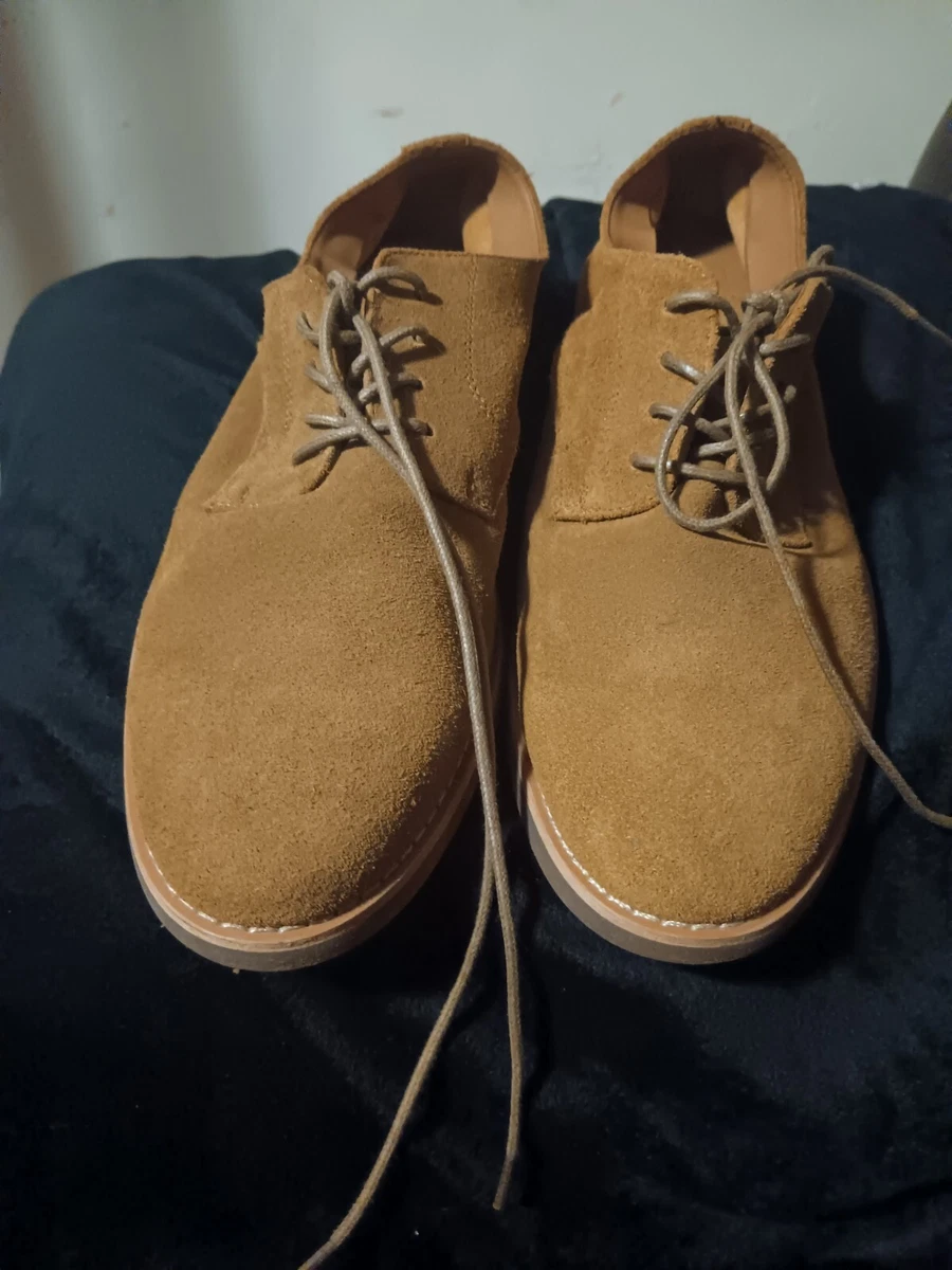 GAP Oxford Dress Shoes soft Leather Suede tan color size men s 9