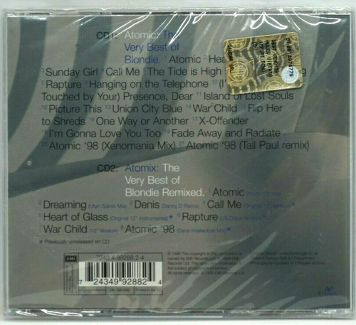 Blondie : ATOMIC/ATOMIX - The Very Best of (LIMITED EDITION 2CD SET) - HTF - Picture 2 of 2