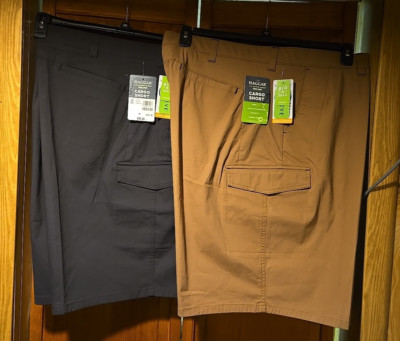 Haggar Active Series Free Trek Cargo Shorts Big & Tall NWT