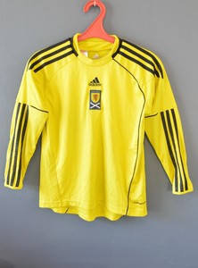 Scotland Football National Soccer Goalkeeper Shirt Jersey 2009/2010 Youth S 5/5 | eBay