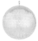 VEVOR Mirror Disco Ball 12 Inch Silver Party Disco Ball with Hanging Ring
